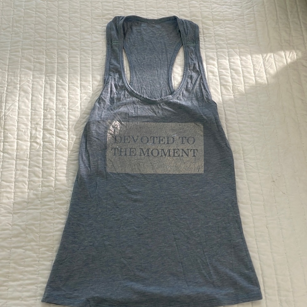 Lululemon light blue tank